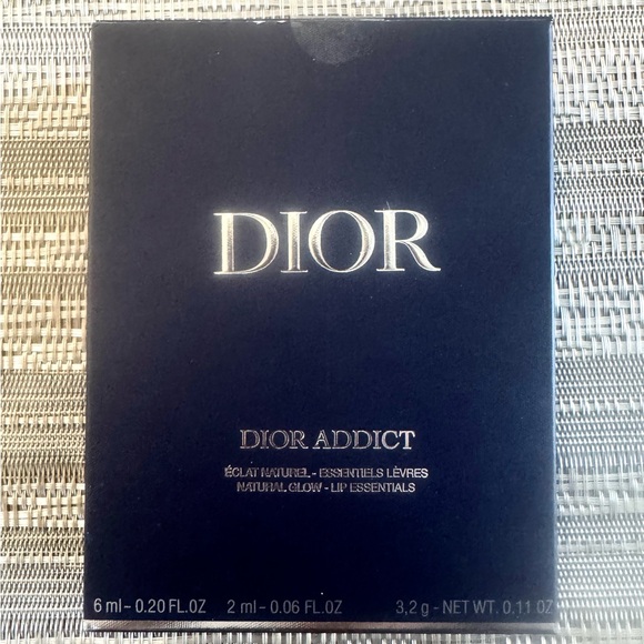 Dior Addict 3 pc Lip Essentials Set - Glow & Maximizer -001- Soft Pink BNIB - Picture 4 of 6